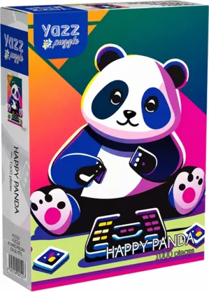 YAZZ Puzzle Veselá panda