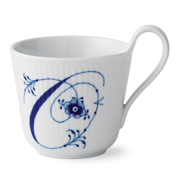 Royal Copenhagen Porcelánový hrnek Alphabet 330 ml – O