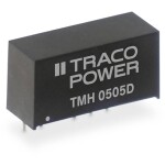 TracoPower TMH 2412D DC / DC menič napätia, DPS 24 V/DC 12 V/DC, -12 V/DC 80 mA 2 W Počet výstupov: 2 x; TMH 2412D