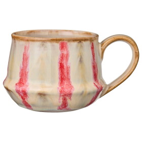 Ib Laursen Hrnček Kalmar Reddish Brown Stripes 200 ml