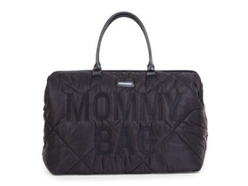 Childhome Prebaľovacia taška Mommy Bag Puffered Black / 55 x 30 x 40 cm / nosnosť 5 kg (CWMBBPBL)