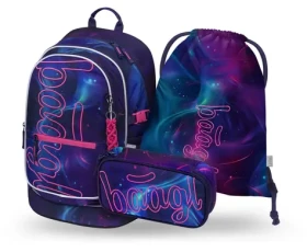 BAAGL SET 3 Core Nova: batoh, penál, sáček GRS (A-36034)