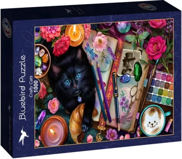 BlueBird Puzzle Chytré mačky