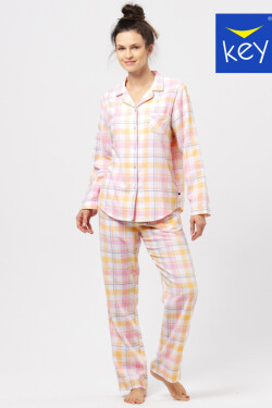 DÁMSKE PYŽAMO LNS 486 B24 MULTIKOLOR XL