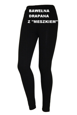 Zateplené legíny M-XL směs barev M