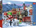 Trefl Puzzle Premium PLUS Tea Time: Vianočný vlak