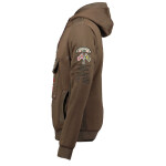 Geographic Norway Gymclass DB 054 M WW2487H/GN-Brown Mikina XL