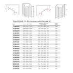 Mereo Sprchovací kút, Novea, obdĺžnik, zalamovací, 120x100 cm, chróm ALU, sklo Číre CK14833ZVR