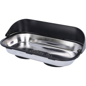 Magnetický podnos / miska z nehrdzavejúcej ocele so záchytným rámom 140 x 240 mm Brilliant Tools BT691166; BT691166