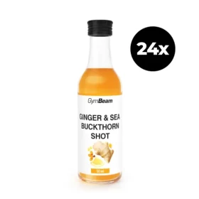 Zázvorový shot s rakytníkom - GymBeam (24 x 50 ml) (62815-3-24x50ml)