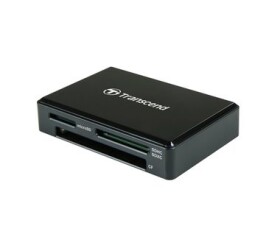 Transcend USB-C čítačka pamäťových kariet čierna / USB 3.1 Gen.1 / SDHC amp; SDXC (UHS-I) / microSDHC amp; microSDXC (UHS-I) (TS-RDC8K2)