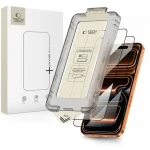 Tech-Protect Quick Set+ 2ks čierna / Ochranné sklo / Apple iPhone 17 Pro Max / Tvrdené sklo