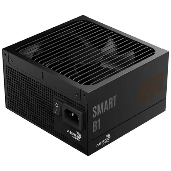 AeroCool SMART B1 850W čierna / Zdroj / ATX 3.1 / PCIe 5.1 / 80 PLUS Bronze (ACPB-SR85FEC.71)
