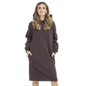 Bushman Dámske šaty s kapucňou Katla, burgundy XL
