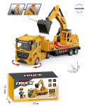 Mamido Mamido Kamión s bagrom a pohyblivou lyžicou žltý MT1195