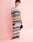 Armedangels Kaamila Stripes 3118 misty morning-deep rosalilly M