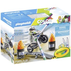 Playmobil® Color 71377 Cestná motorka