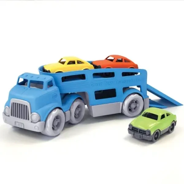 Green Toys ťahač s autami
