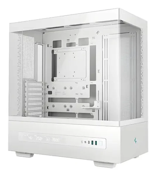 DEEPCOOL CH690 biela / Skriňa / Midi-Tower / ATX / LCD displej / temperované sklo (R-CH690-WHNNA0D-G-1)
