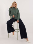 Jumper D93111AD90910A2 tmavozelený XL