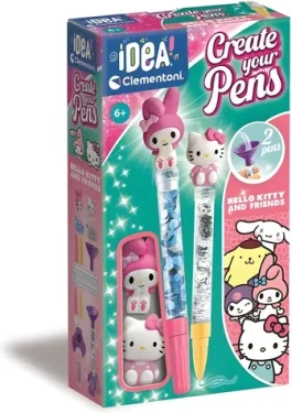 Clementoni IDEA Kreatívna súprava na výrobu pier Hello Kitty a My Melody