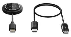 Manhattan 154468 Wireless HDMI / Bezdrôtová prezentačná sada / Full HD 1080p / 60 Hz / dosah 30 m / USB (154468)