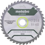 Metabo CORDLESS CUT WOOD CLASSIC 628665000 pílový kotúč 216 x 30 x 1.2 mm Počet zubov (na palec): 28 1 ks; 628665000