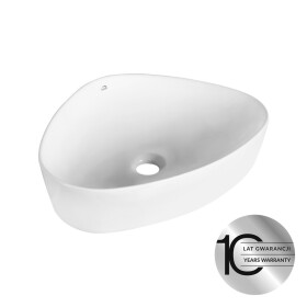 Laveo - Asymmetric - keramické umývadlo na dosku 50x41 VUA_6251