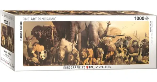EUROGRAPHICS Panoramatické puzzle Noemova archa