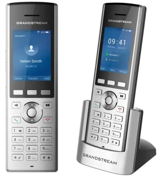 Grandstream WP820 / WiFi IP telefón / 2,4 "farebný displej / 2 SIP účty / video hovor / Bluetooth (WP820)