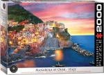 EUROGRAPHICS Puzzle Manarola za súmraku, Taliansko