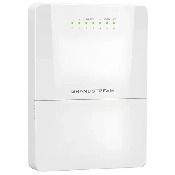 Grandstream GWN7710R / Switch / vonkajšie / L2 Managed / 5x GbE + SFP / PoE+ / IP66 (GWN7710R)