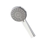 Mereo Sprchová súprava Lila-plast. hlavová sprcha a tropolohová ručná sprcha vr. sprchovej batérie 150 mm CBEE609