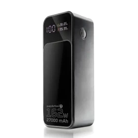 Powerbanka 27 000 mAh čierna / Powerbanka / 162,5 W / 2x USB-C / 1x USB-A / QC4+/PD3.1 / LCD displej so svietidlom (EB-27Q)