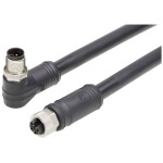 Molex upravený zástrčkový konektor pre senzory - aktory, 1205010149, piny: 4, 1 m, 1 ks; 1205010149