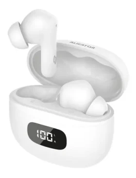 Aligator Pods ANC TWS slúchadlá / biela (TWS08WT)