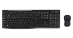 Logitech Wireless Combo MK270 čierna / Bezdrôtová sada klávesnice a myši / IT verzia (920-004512)