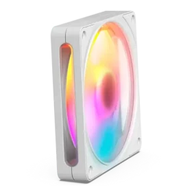NZXT F120 RGB biela / Ventilátor / 120mm / FDB ložisko / 33,05 dB / 2400 RPM / 70,67 CFM / 4-pin PWM (RF-R212S-WF)