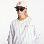 Tričko New Era Pinstripe OS Tee UNISEX Optic White/ DOC L