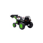 Mamido Detský elektrický traktor s lopatou zelený