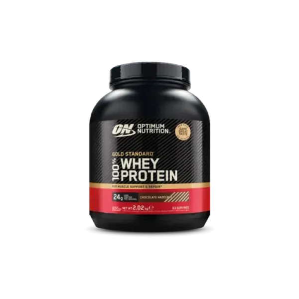 100% Whey Gold Standard - Optimum Nutrition (čokoláda lieskový oriešok, 2010 g) (4248-255-2016g-chocolatehazelnut)