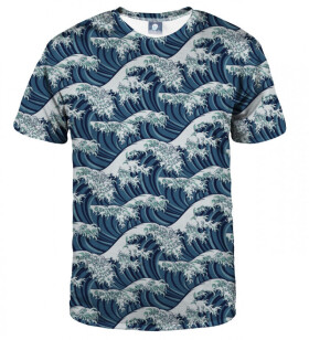 Aloha From Deer Make Waves Tričko TSH AFD551 Blue