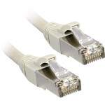 LINDY 47245 RJ45 sieťové káble, prepojovacie káble CAT 6 F/UTP 3.00 m sivá s ochranou 1 ks; 47245