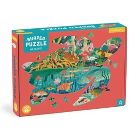 Mudpuppy Puzzle Mokrade v tvare korytnačky