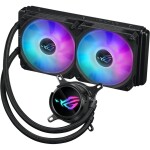 Asus STRIX LC III 240 ARGB čierna / 2x 120mm / 36 dB @ 2200 RPM / 70.38 CFM / AMD + Intel (90RC00S1-M0UAY0)