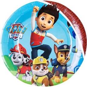 Párty papierové taniere 22 cm 10 ks Paw Patrol - Cakesicq - Cakesicq