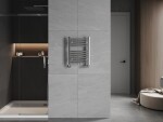 MEXEN - Ares vykurovací rebrík/radiátor 500 x 400 mm, 141 W, chróm W102-0500-400-00-01