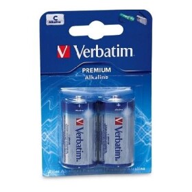 Verbatim batéria C Alkaline / 1.5 V / 2 ks / blister (49922)