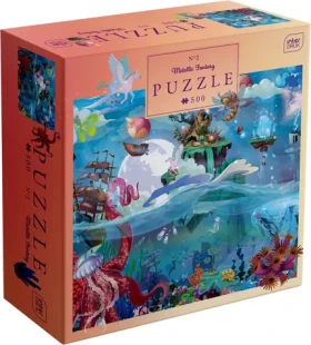 INTERDRUK Puzzle Mettalic Fantasy: Ríša divov