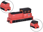 Mamido Elektrická vláčikodráha lokomotíva klasik s riadiacou jednotkou H0 1:87 RC0652